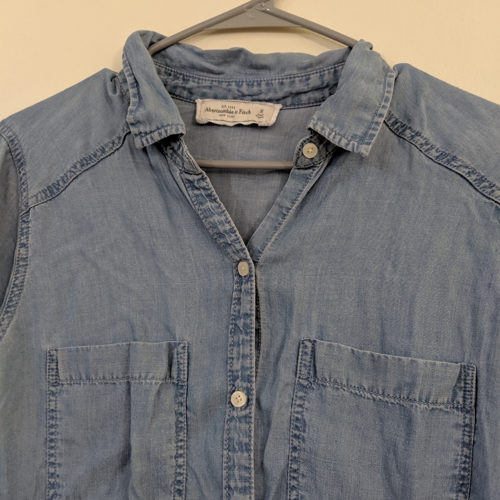 Abercrombie and Fitch Chambray Button Down
